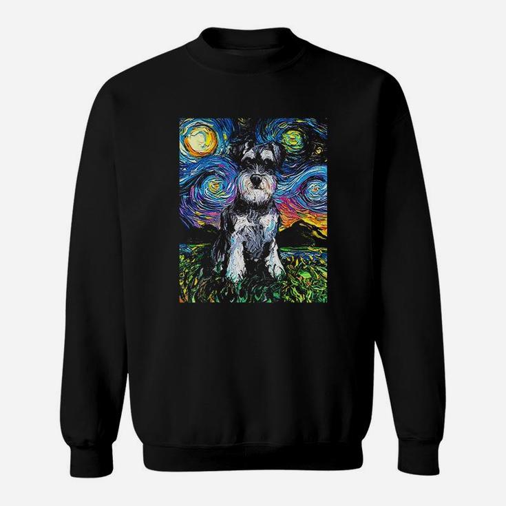 Schnauzer Dog Art Sweatshirt