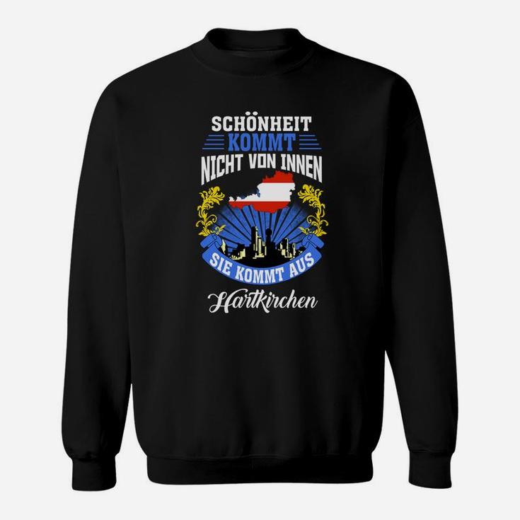 Schwarzes Sweatshirt Schönheit aus Haithabu - Spruch Tee für Geschichtsliebhaber