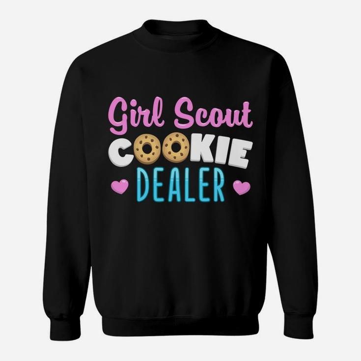 Scout For Girls Cookie Dealer Outfit Funny Scouting Family Sweatshirt