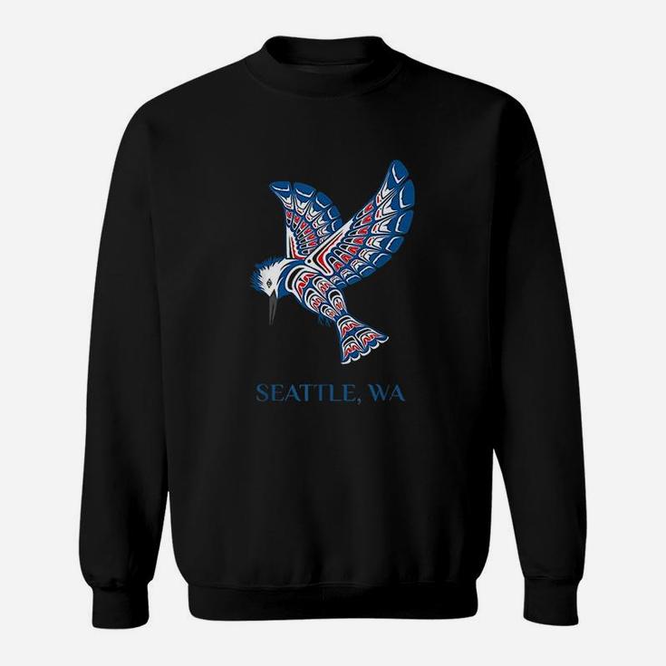 Seattle Washington Bird Sweatshirt