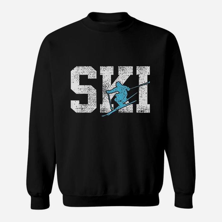 Ski Skiing Winter Vacation Sweatshirt