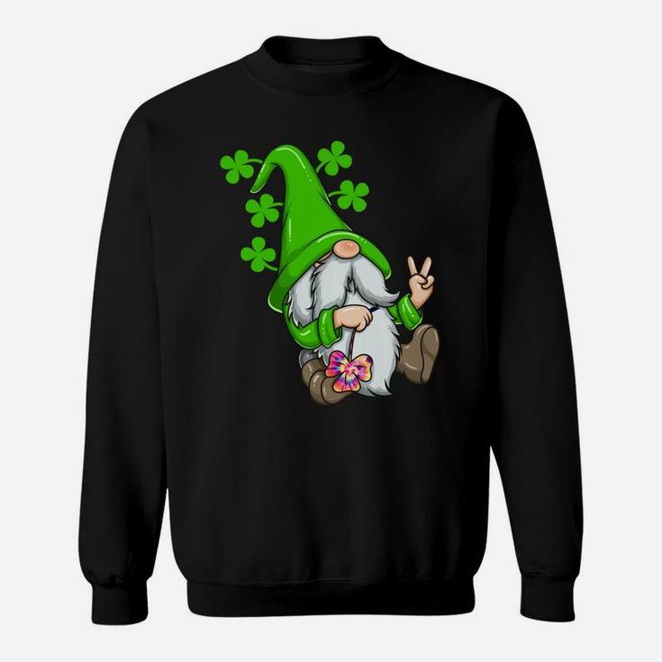 St Patricks Day Hippie Gnome Rainbow Shamrock Clover Gift Sweatshirt