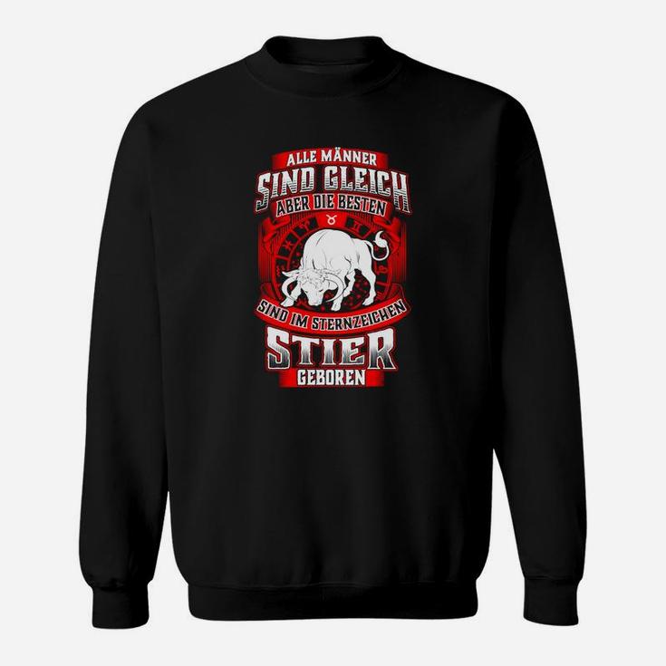 Stier Sternzeichen Geburtstag Geburt Sweatshirt