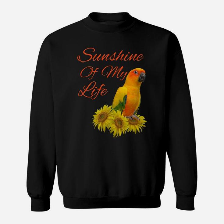 Sun Conure Parrot Sunshine Sunflower Premium T-Shirt Sweatshirt