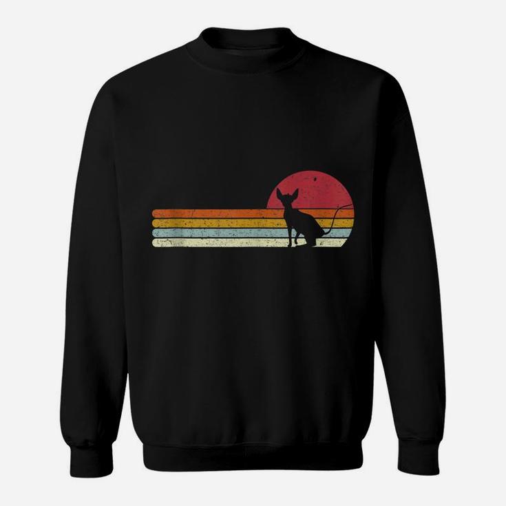 Sunset Sphynx Silhouette For Sphinx Cat Owners Sweatshirt