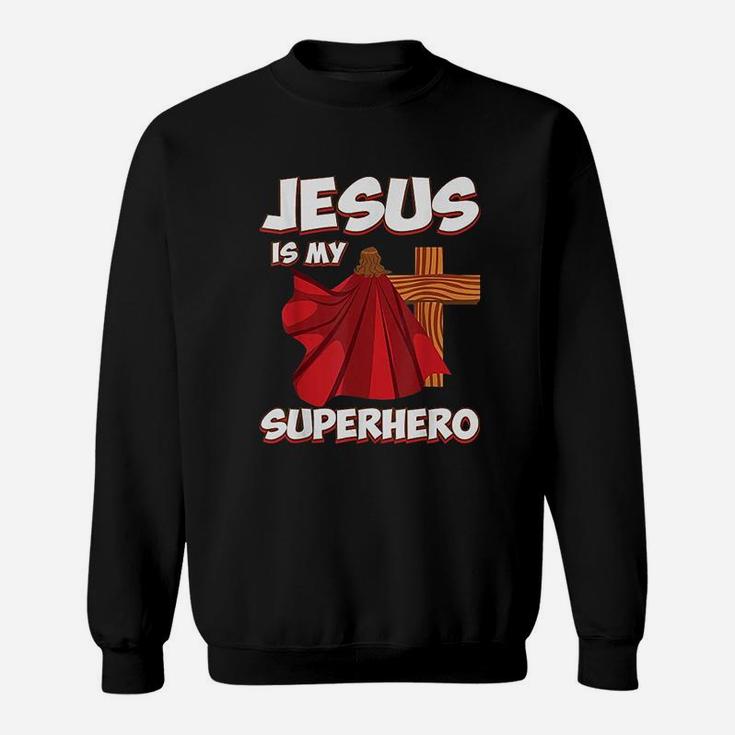 Super Jesus Superhero Sweatshirt