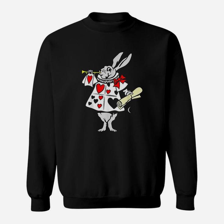 T Bunny Playing Music Sweatshirt