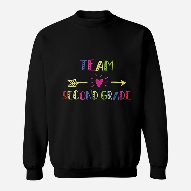 Team 2Nd Second Grade Last Day Of School Teacher Student Sweatshirt
