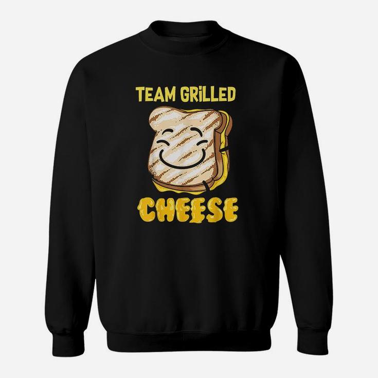 Team Grilled Cheese Cute Love Grilled Cheddar Gift Sweatshirt