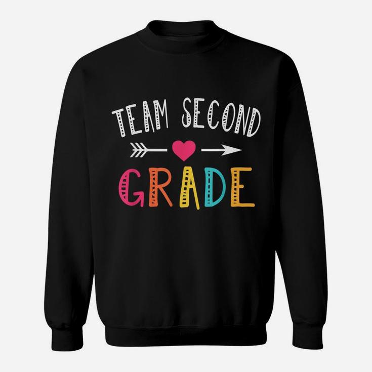 Team Second Grade  2Nd Grade Teacher Student Gift Sweatshirt