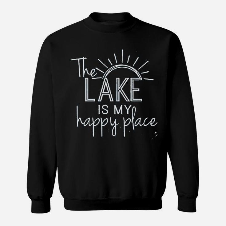 The Lake Is My Happy Place Sweatshirt