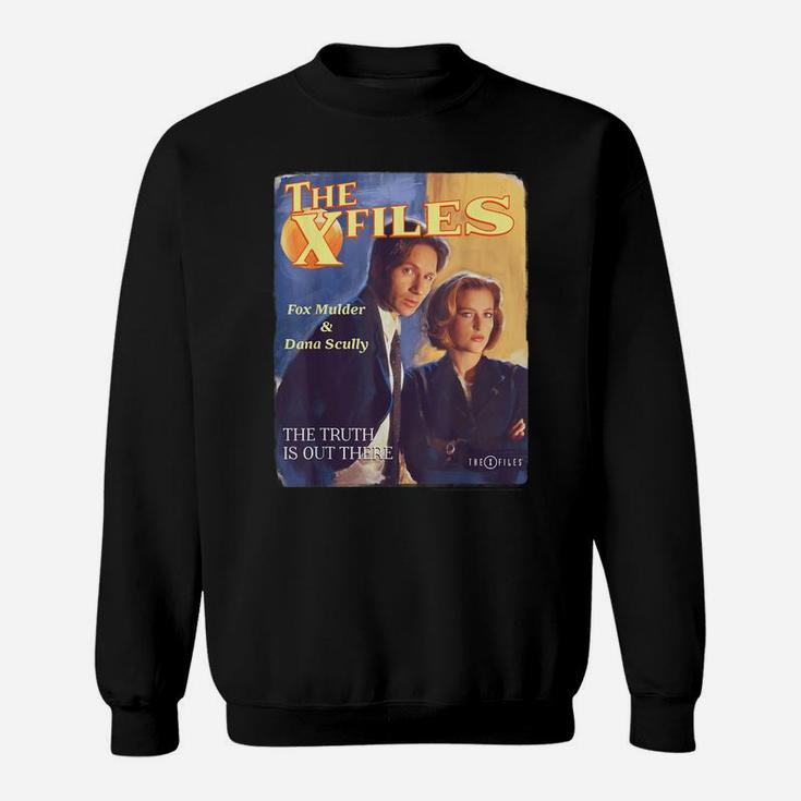 The X-Files The Truth Is Out There Retro Poster Sweatshirt