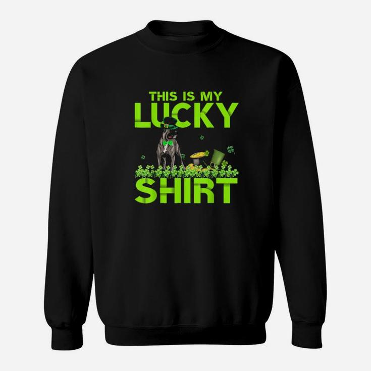 This Is My Lucky Dog Cane Corso Dog Patrick Day Sweatshirt