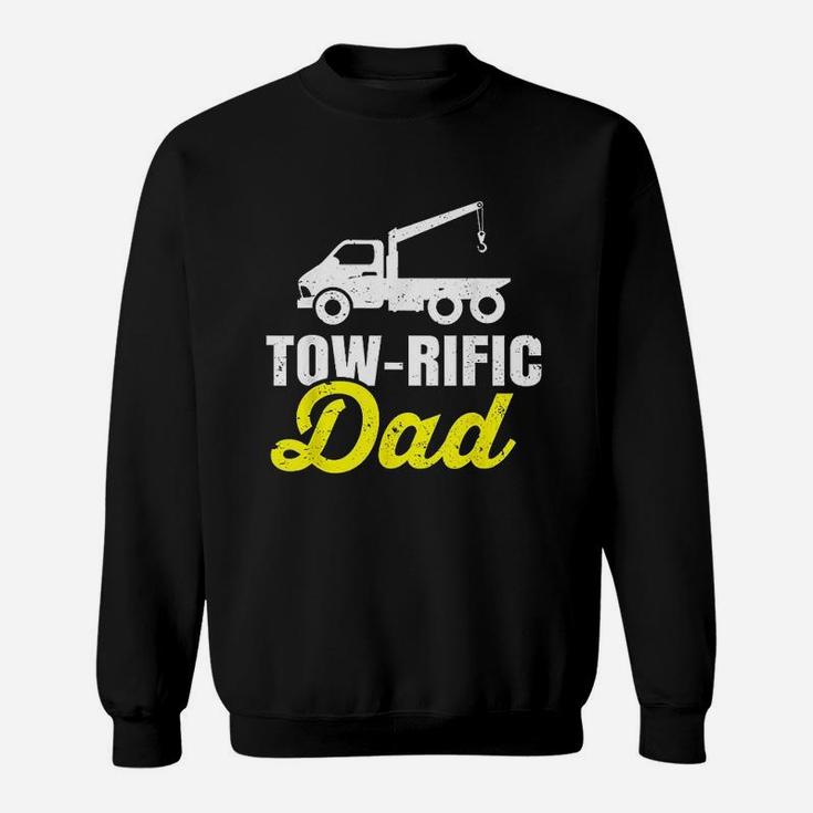 Tow Truck Driver Dad Father Towing Car Pickup Wrecker Gift Sweatshirt