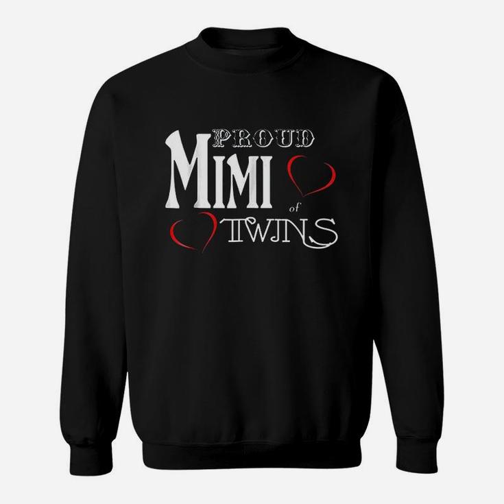 Twins Mimi  Proud Mimi Of Twins Sweatshirt