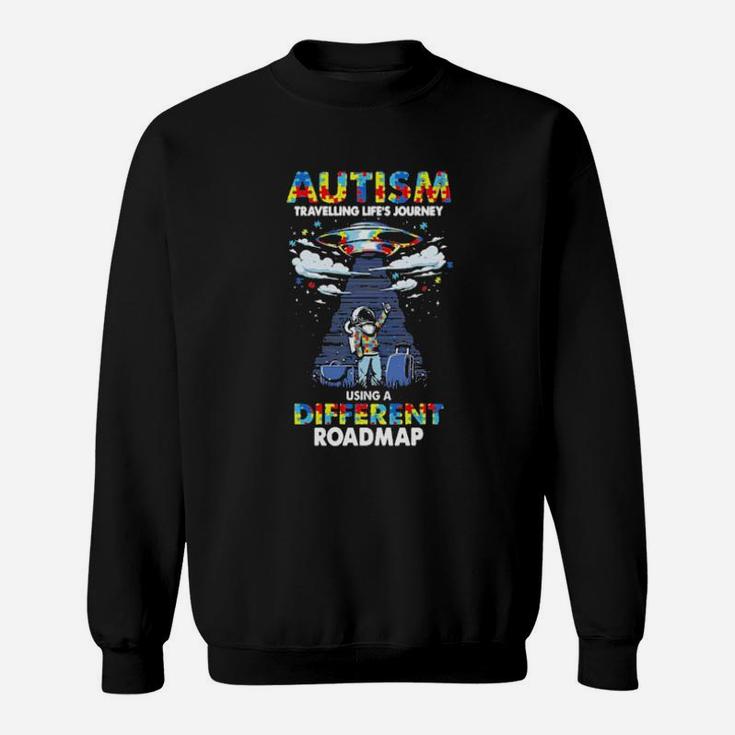 Ufo Autism Travelling Life Sweatshirt
