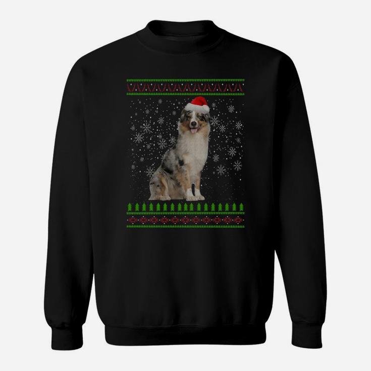 Ugly Christmas Aussie Dog Xmas Merry Christmas Gifts Sweatshirt Sweatshirt