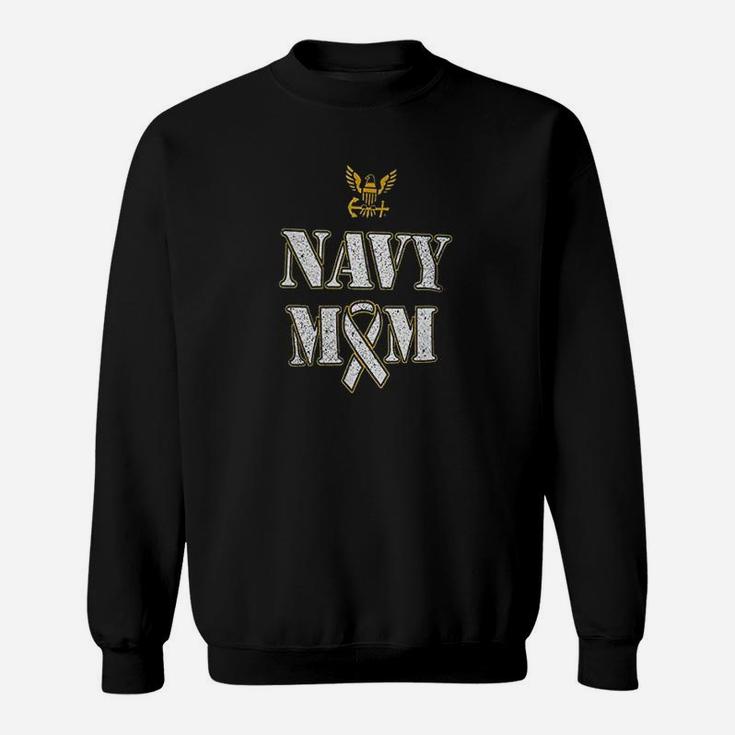United States Navy Proud Mom Mother Sweatshirt