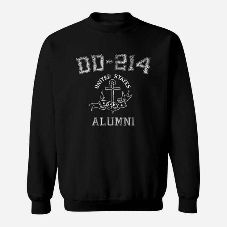Usa Flag Dd214 Us Distressed Navy Alumni Gifts Sweatshirt