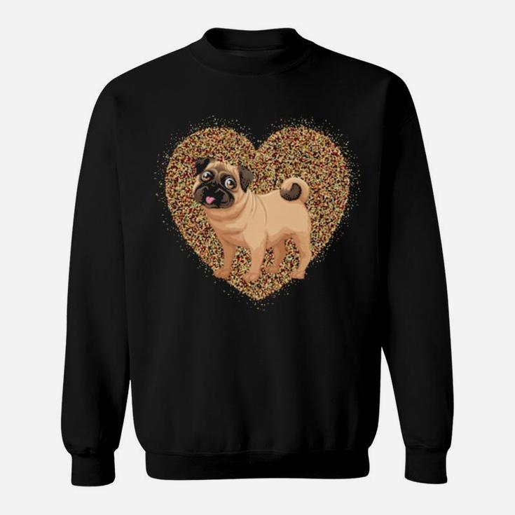 Valentines  Day French Bulldogs Love Sweatshirt