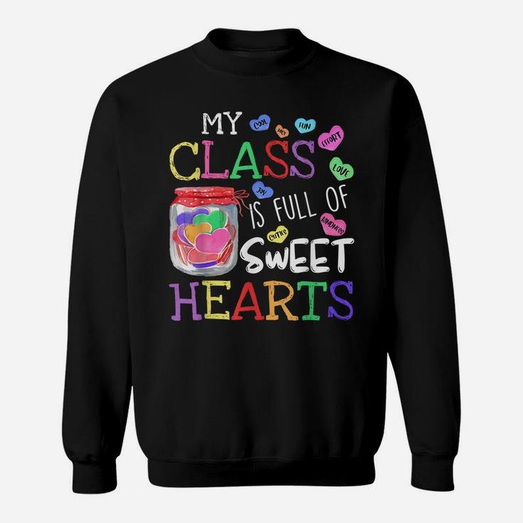 Valentines Day Gift For Teachers Cute Valentines Teacher Sweatshirt
