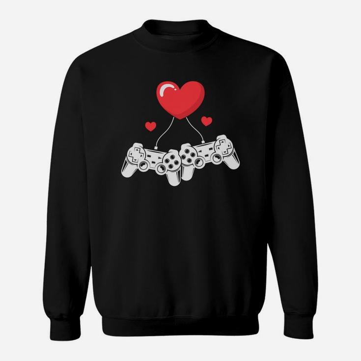 Video Game Lover Gift For Valentine Happy Valentines Day Sweatshirt