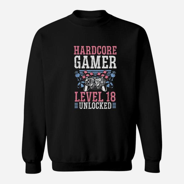 Video Gamer Level 18 Sweatshirt