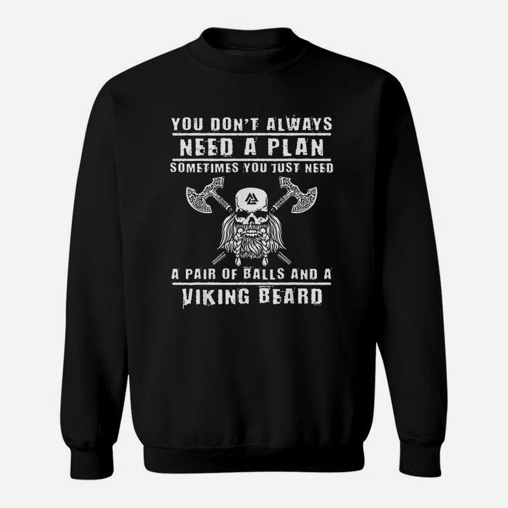 Viking Beard Sweatshirt