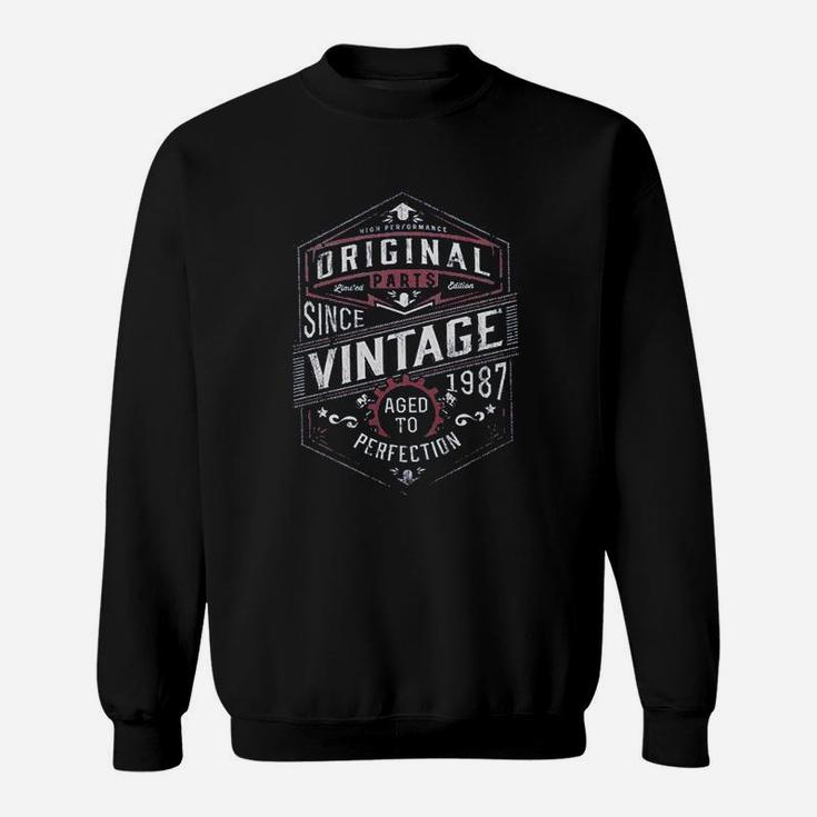 Vintage 1987 Aged To Perfection Sweatshirt