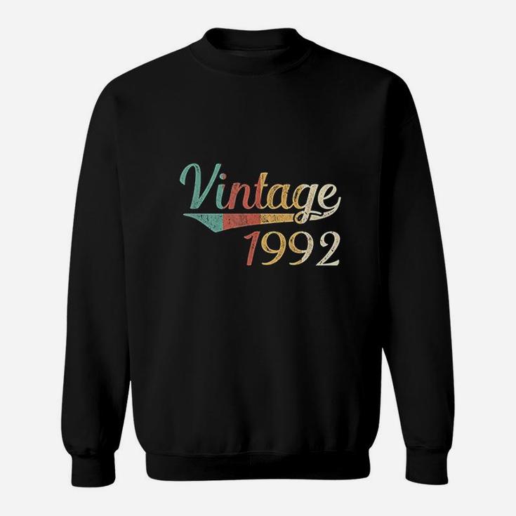 Vintage 1992 Made In 1992 Birthday Gift Men Women Sweatshirt