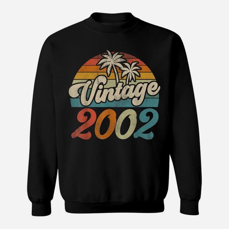 Vintage 2002 19Th Birthday Shirt Made In 2002 19 Years Old Sweatshirt
