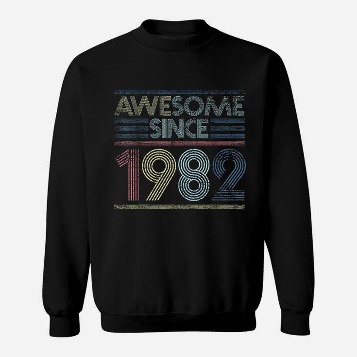Vintage 39Th Birthday Awesome Since 1982 Sweatshirt