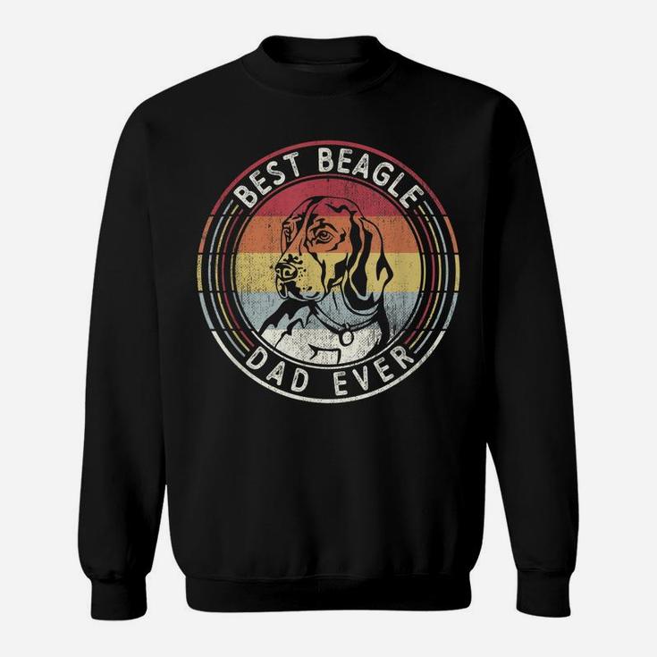 Vintage Best Beagle Dad Ever Father's Day Mens Sweatshirt