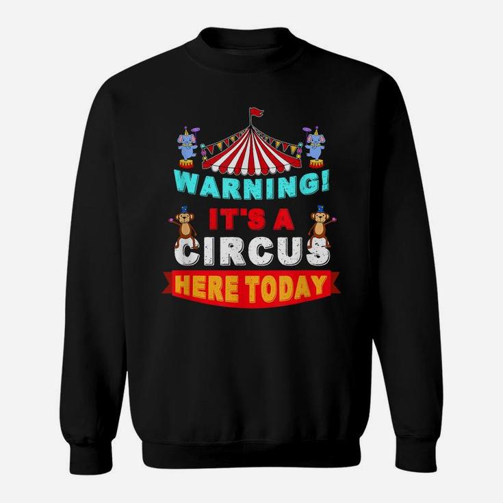 Vintage Costume Event Circus Staff Themed Birthday Party Sweatshirt