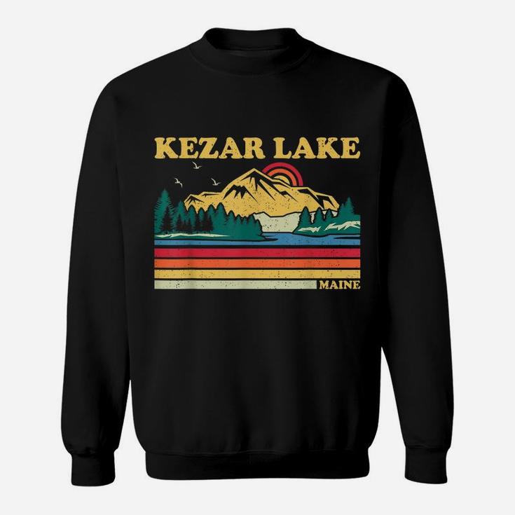 Vintage Retro Family Vacation Maine Kezar Lake Sweatshirt