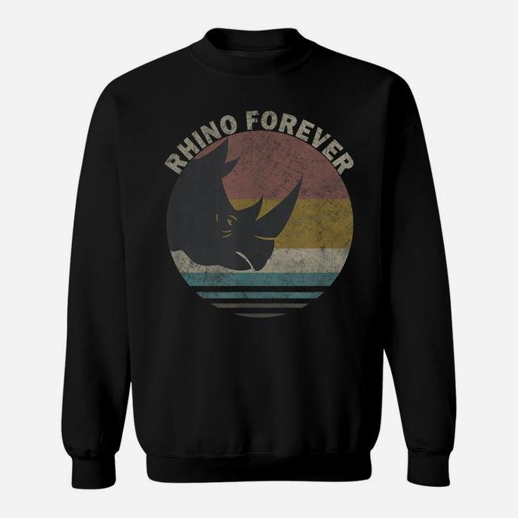 Vintage Rhino Gift Tee - Rhino Spirit Animal Sweatshirt