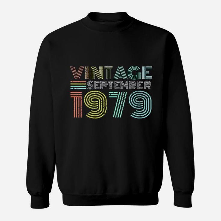 Vintage September 1979 42 Years Old Birthday Sweatshirt