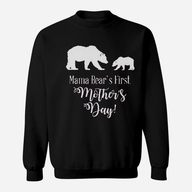 We Matchmama Bears First Mothers Day Sweatshirt