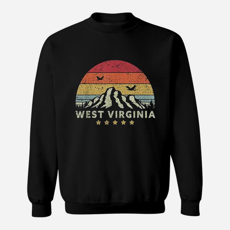 West Virginia Retro Style Wv Usa Sweatshirt