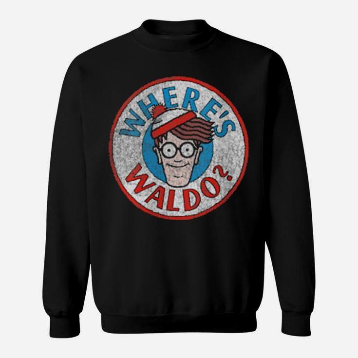 Where's Waldo Distressed Sweatshirt