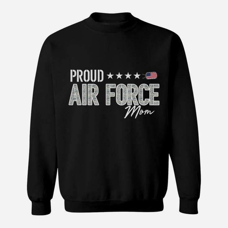 Womens Abu Proud Air Force Mom For Mothers Of Airmen Sweatshirt