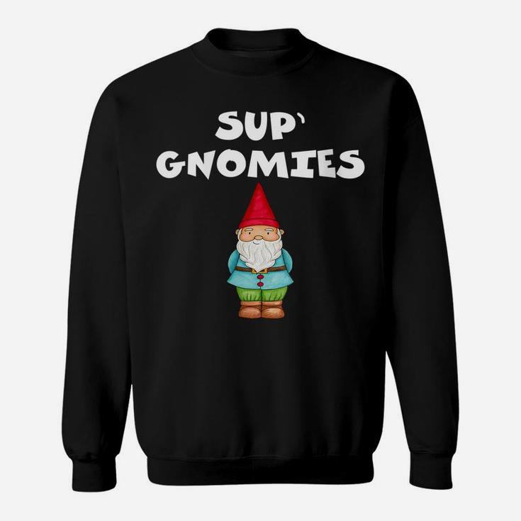 Womens Bad To The Gnome Sweatshirt