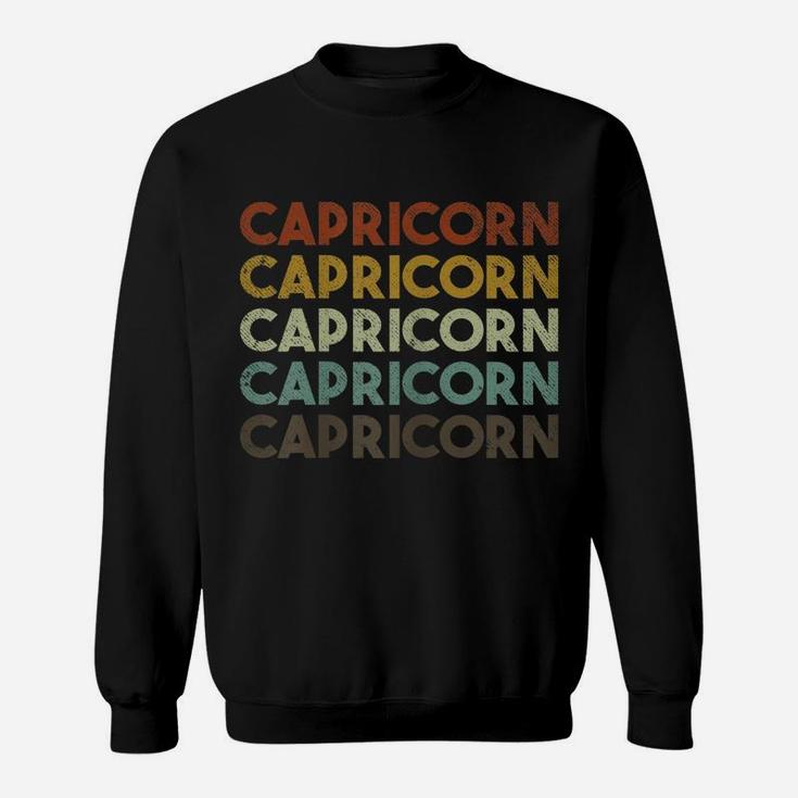 Womens Capricorn Zodiac Astrology Sign Birthday Gift Woman Sweatshirt
