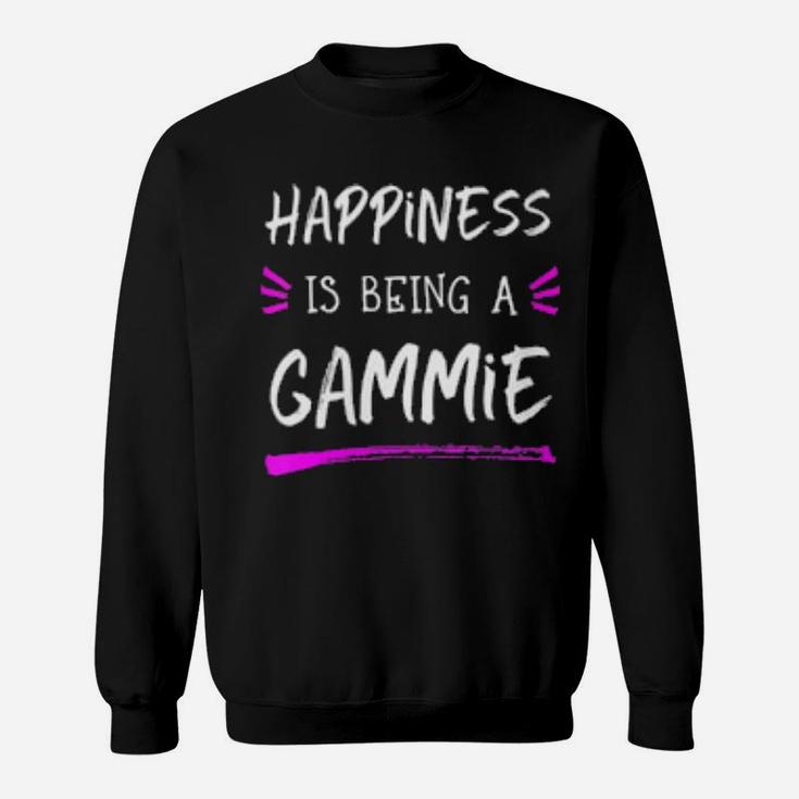 Womens Happiness Is Being A Gammie Mother's Day Sweatshirt