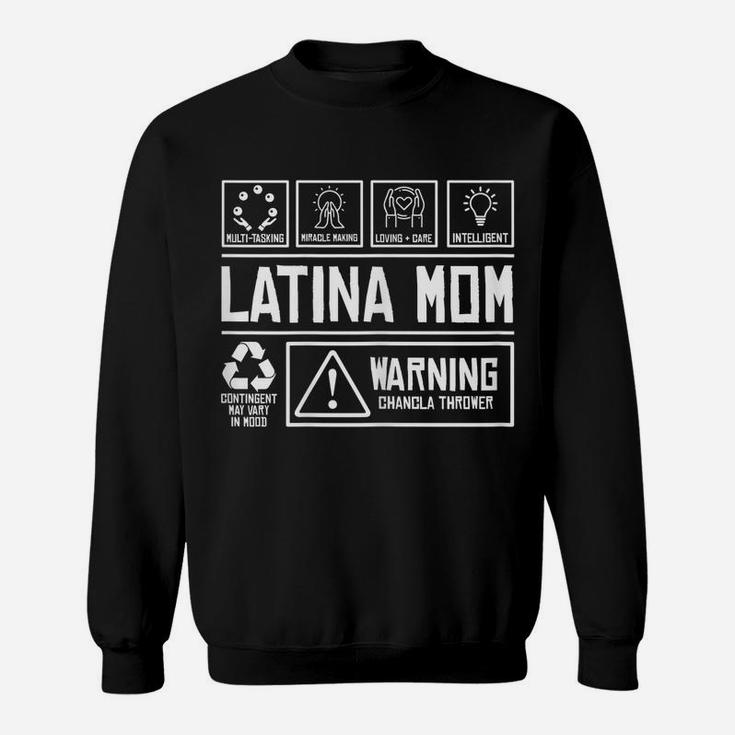 Womens Latina Mom Cool Spanish Girl Proud Hispanic Women Gift Sweatshirt