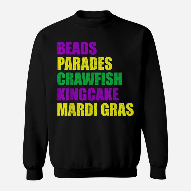 Womens Mardi Gras Shirts, Mardi Gras Clothing For Men Sweatshirt