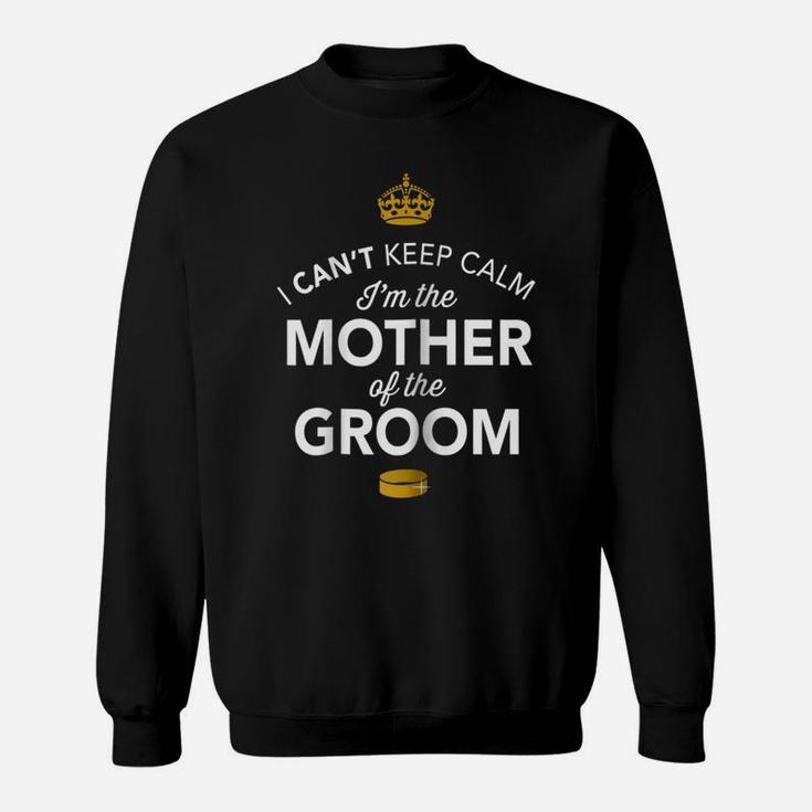Womens Mother Of The Groom Gift Funny Present For Wedding Day Sweatshirt
