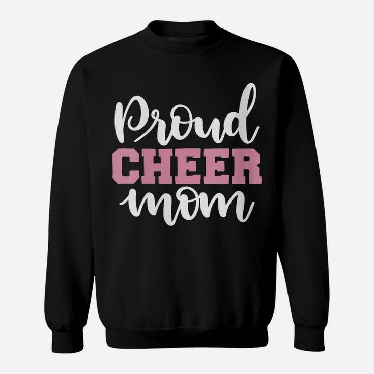 Womens Proud Cheer Mom T Shirt Sweatshirt