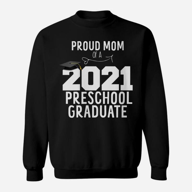 Womens Proud Mom Of A Preschool Graduate Family Graduation Mother Sweatshirt