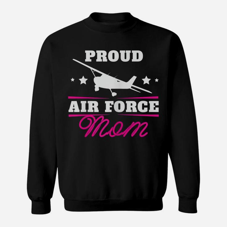 Womens Womens Air Force Apparel Proud Mom Sweatshirt